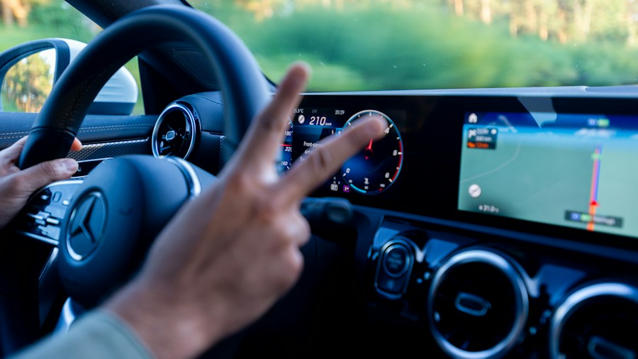 advanced driver assistance display