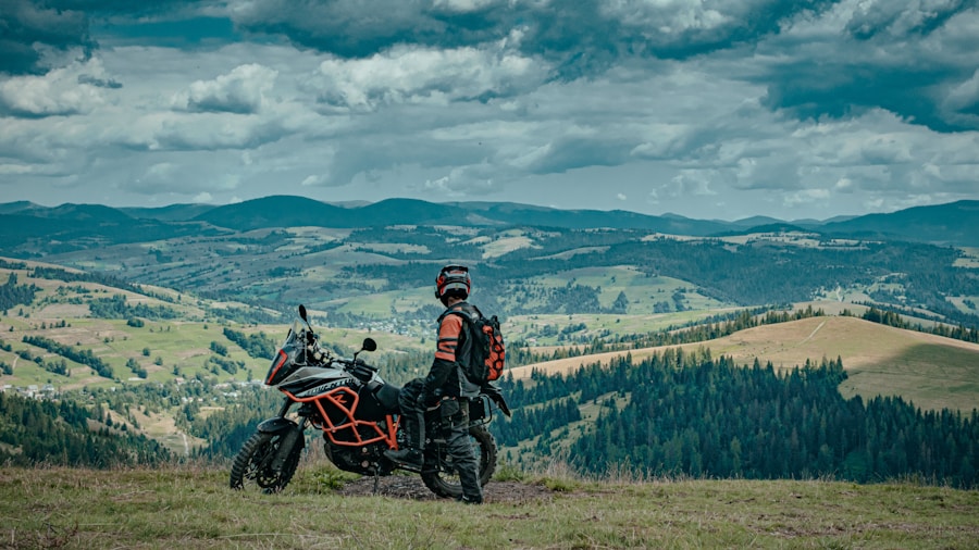 adventure motorcycle trail riding