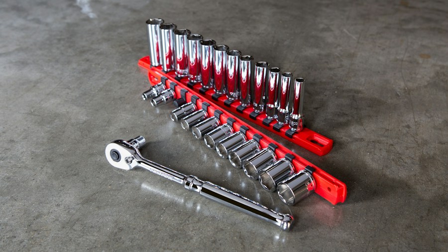 aluminum tool ratchet socket