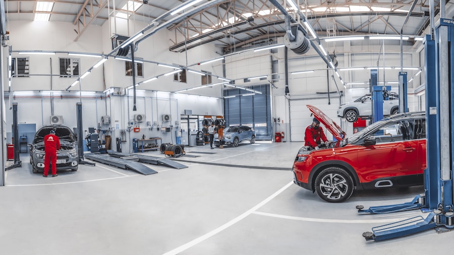 automotive repair shop equipment