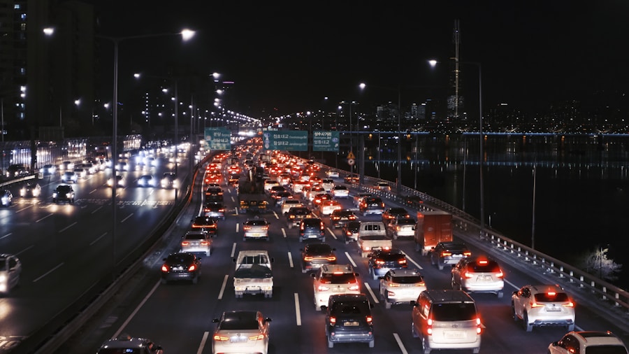 autonomous vehicle network city traffic