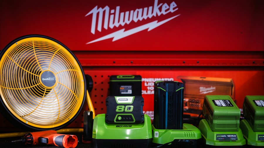 Milwaukee Faces New Competition from Greenworks Pro at Walmart 2 battery charger cordless tool