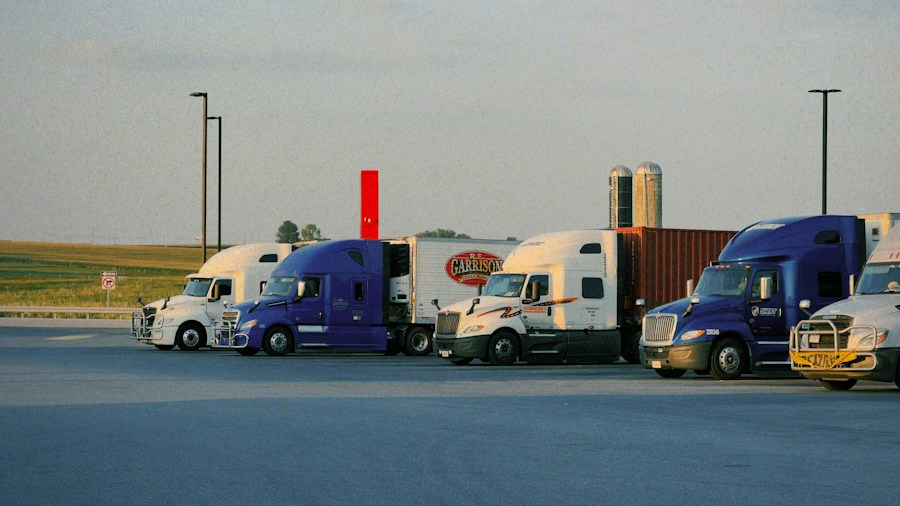 big rig truck charging station