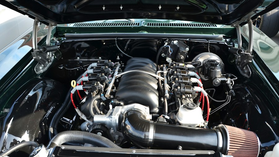 car engine turbocharged motor