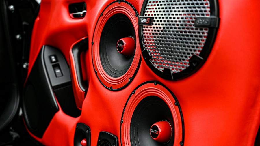 7 Budget Friendly Ways to Upgrade Your Car Stereo Sound Quality 1 car speaker installation close up