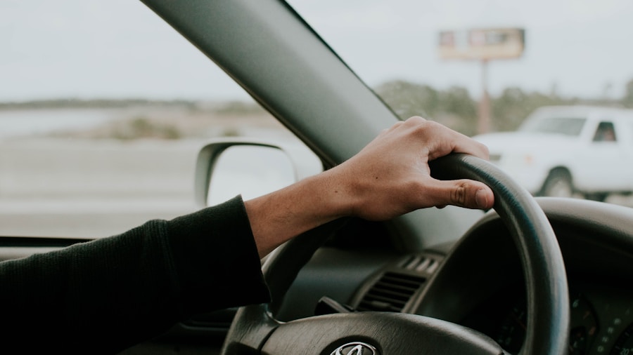 car steering wheel manual driving control