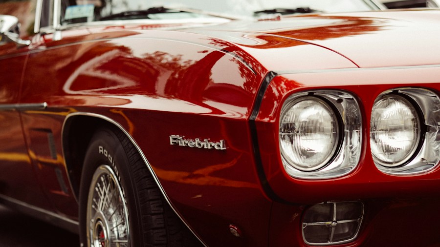 classic automobile detail