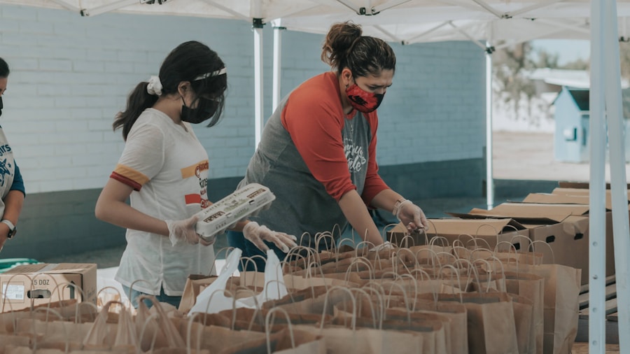 community volunteer fundraising event