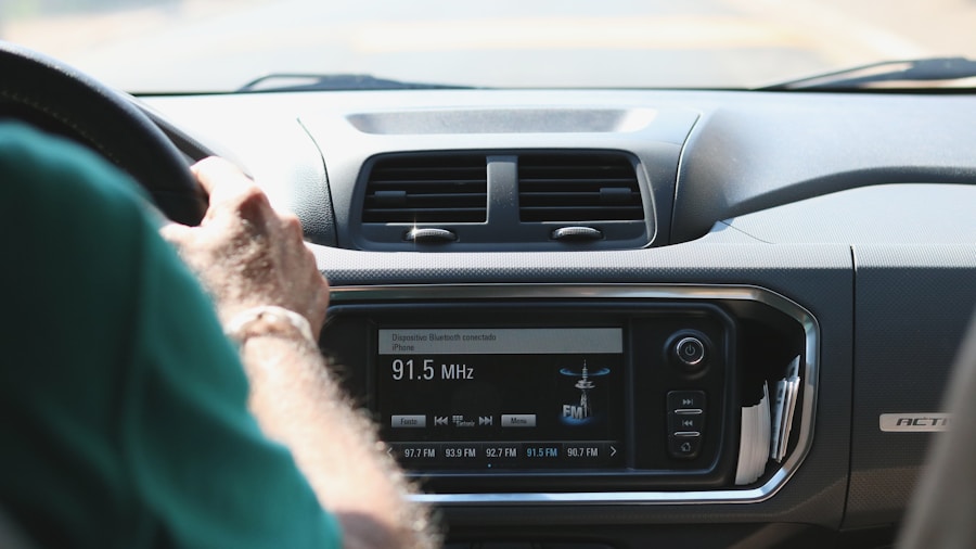 compact hatchback interior dashboard