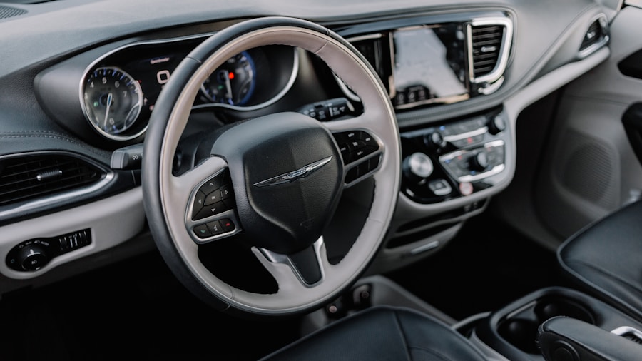 compact truck interior dashboard