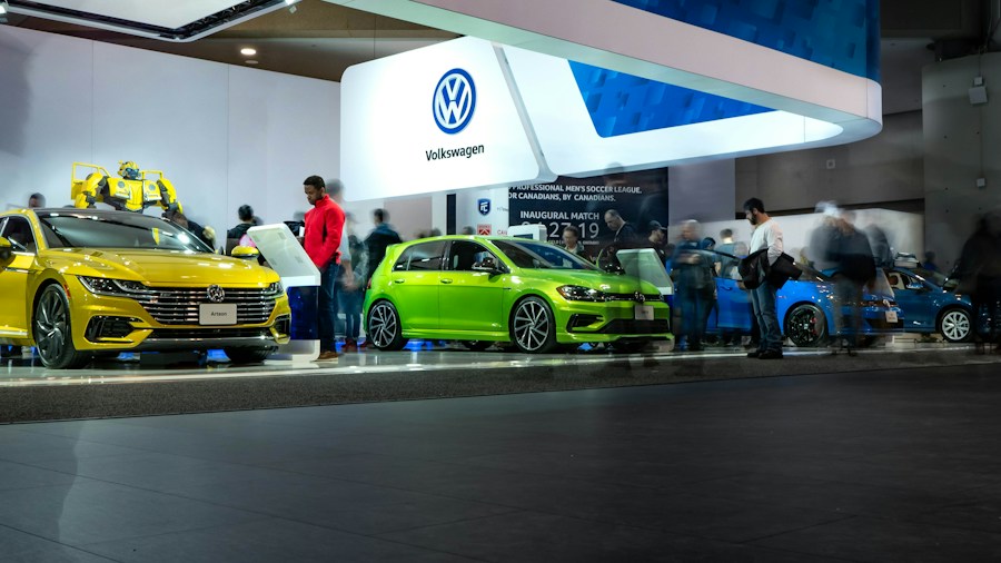 concept car show display