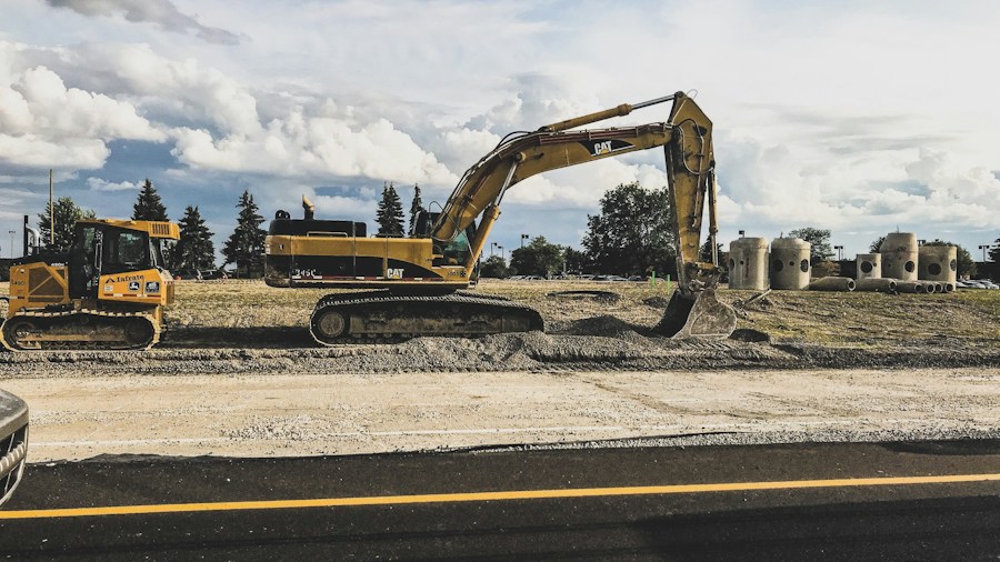 construction excavation machinery