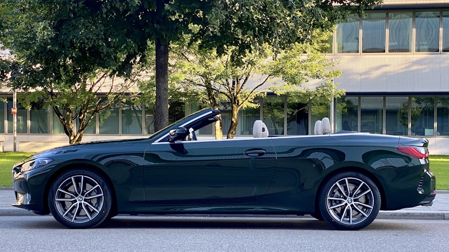 convertible top down driving fall