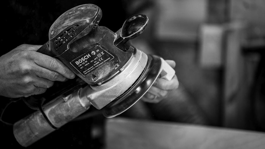 cordless sander dust collection