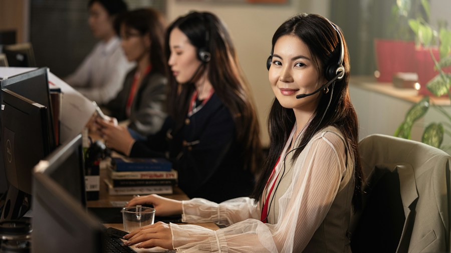 dealership staff customer service desk
