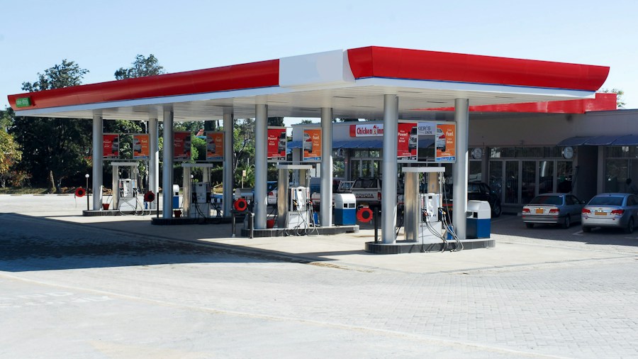 diesel fuel pump station