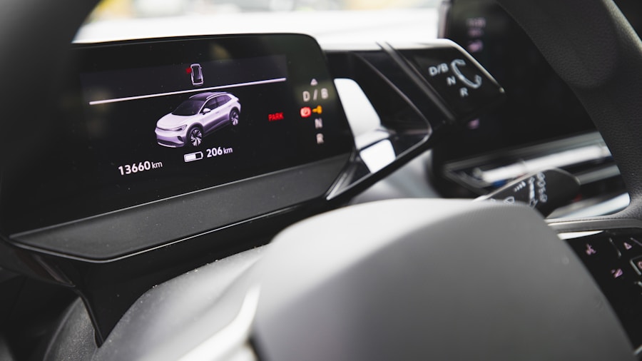 electric vehicle interior controls