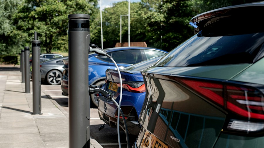 electric vehicles community gathering