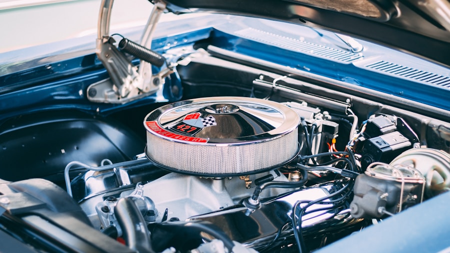 electrical components under hood