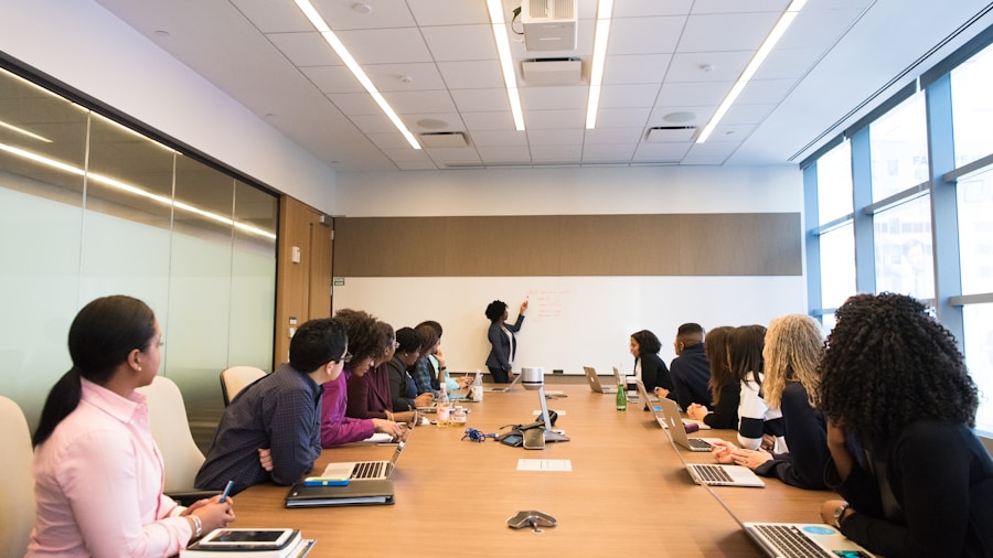 executive leadership boardroom meeting