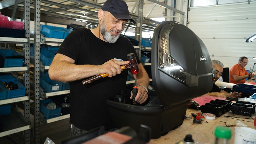 KTM Renews Factory Handlebar Deal with ProTaper: What Buyers Should Know 2 factory motorcycle production assembly