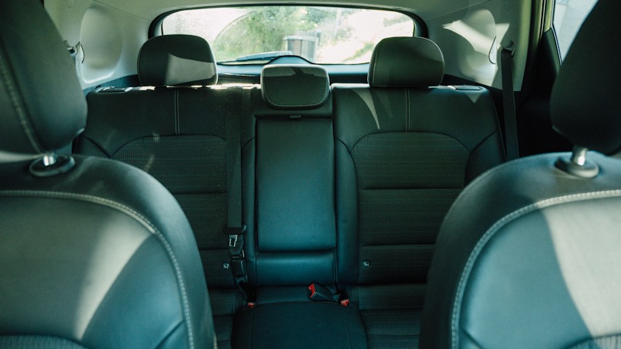 four seat recreational vehicle interior