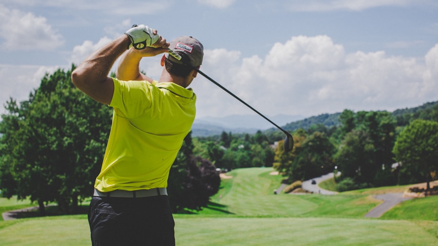 Hankook Tire Wins Music City Corporate Challenge and Raises Funds for Special Olympics 2 golfer playing golf outdoor