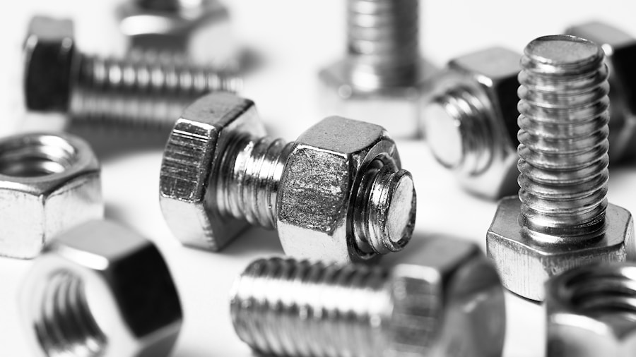 heavy equipment bolt fastening