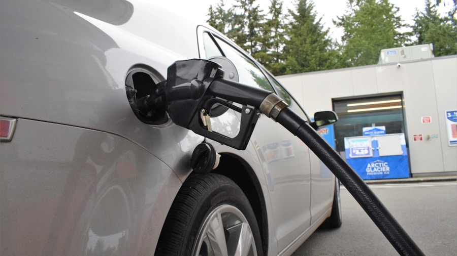 hydrogen fuel station outdoor