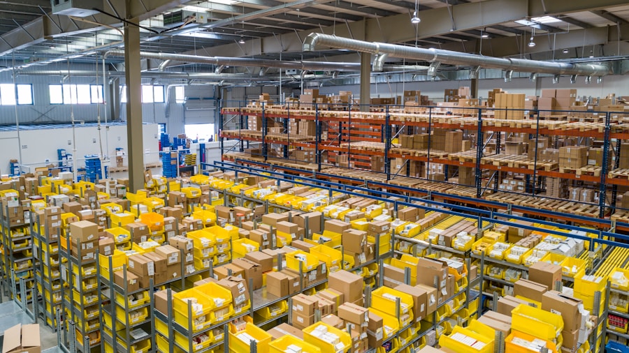 industrial tire warehouse distribution