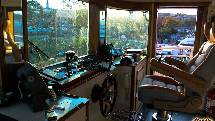 joystick boat control helm