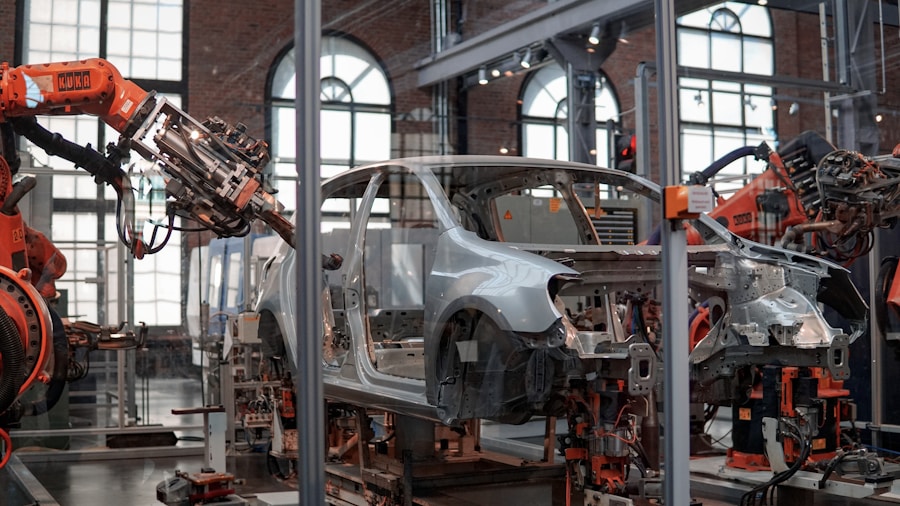 luxury vehicle manufacturing facility