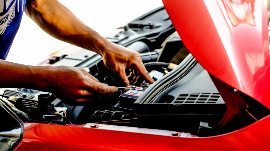 Radiator Flush vs Drain and Fill: What Every Car Owner Should Know 1 mechanic checking radiator coolant