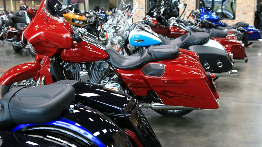 motorcycles dealer floor inventory