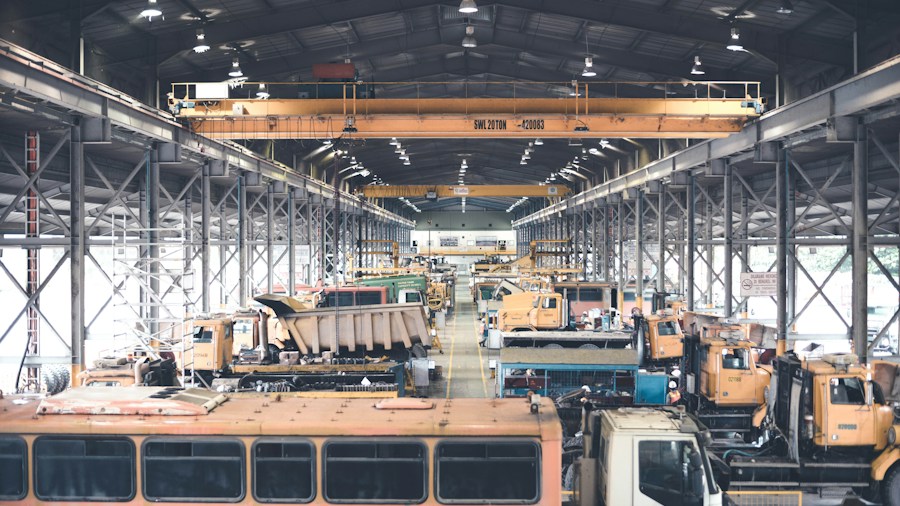 motorhome manufacturing facility