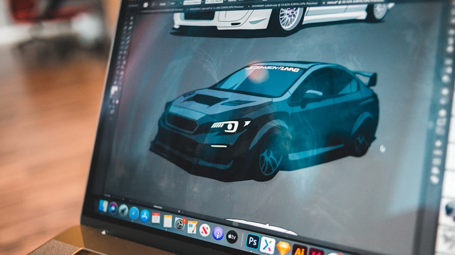 patent blueprint automotive design