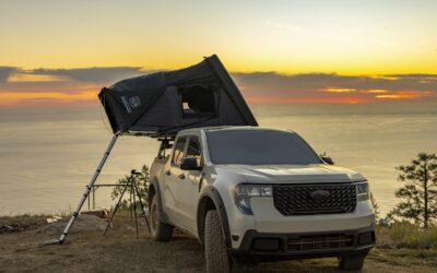 New Long-Bed Truck Camper Adds Bathroom and Power