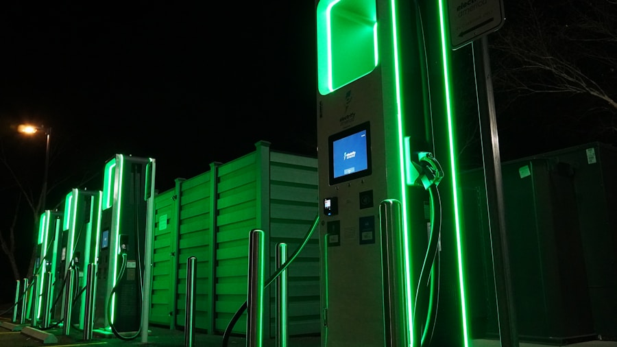 rechargeable battery charging station