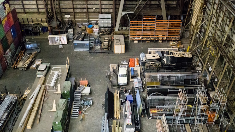 RV manufacturing facility supplies