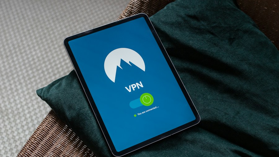smartphone vpn settings menu