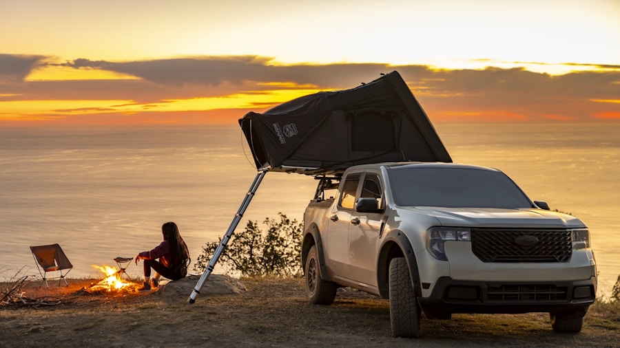 Outpost Campers Expands Truck Camper Lineup with Upgraded 8-Foot Model: What Buyers Should Know 2 solar panels truck roof camping