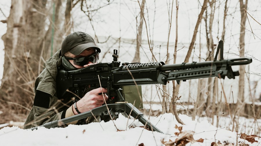 tactical equipment soldier winter