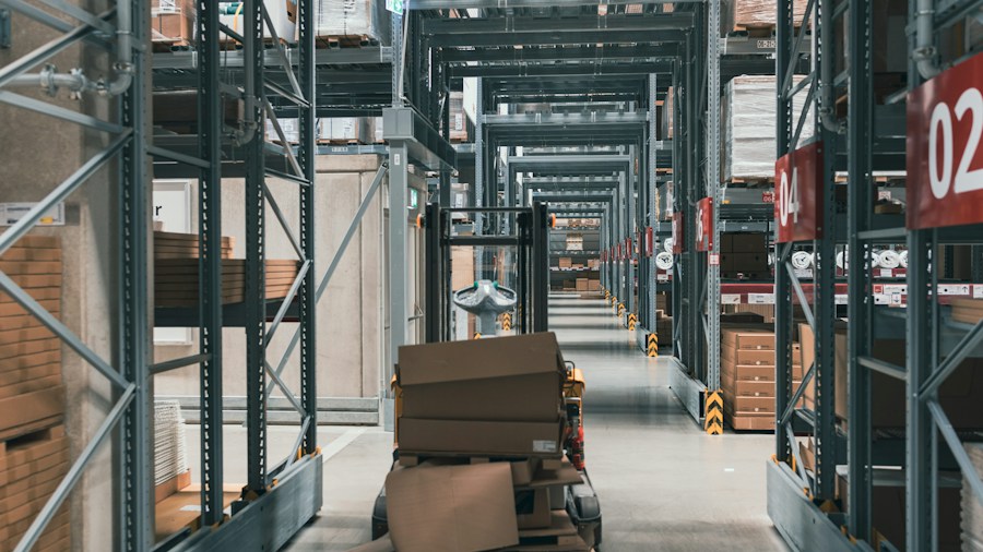 tire distributor warehouse inventory