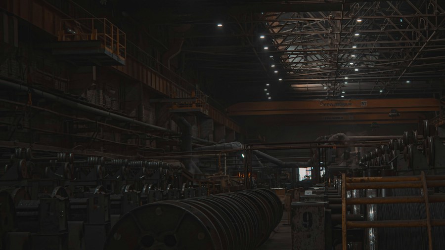 tire factory production line