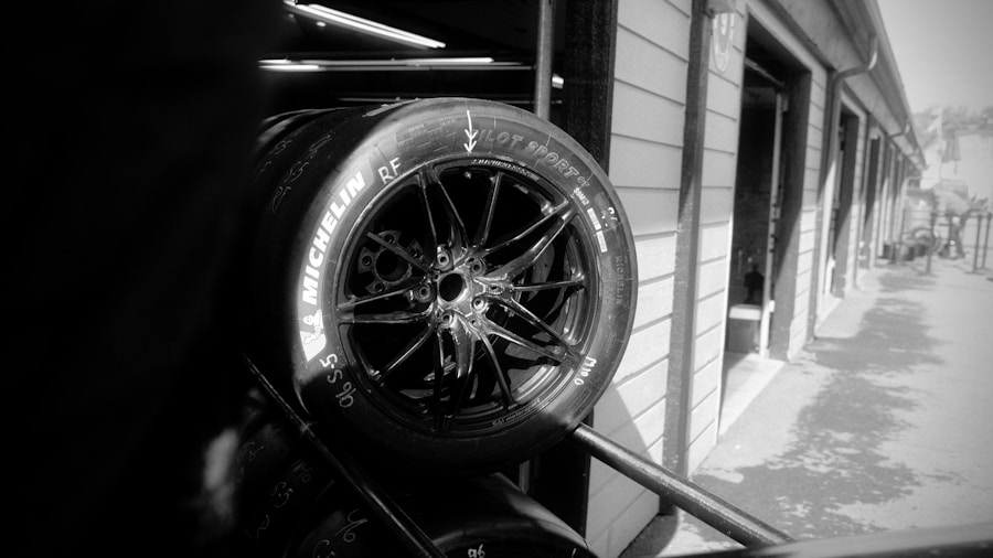 tire retail shop interior
