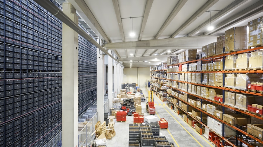 tire storage warehouse logistics