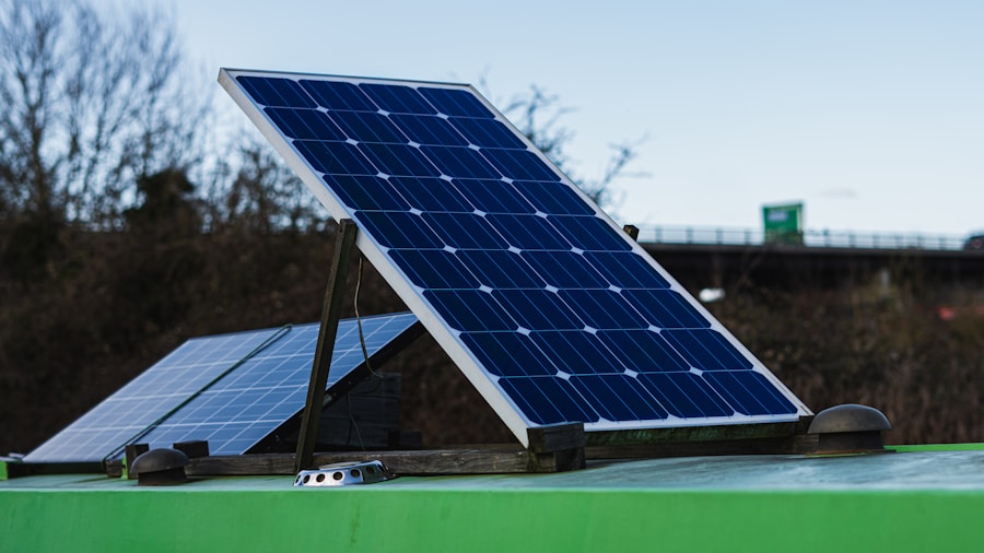 travel trailer solar panels roof