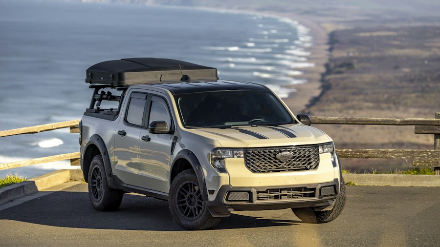 truck camper off-road terrain