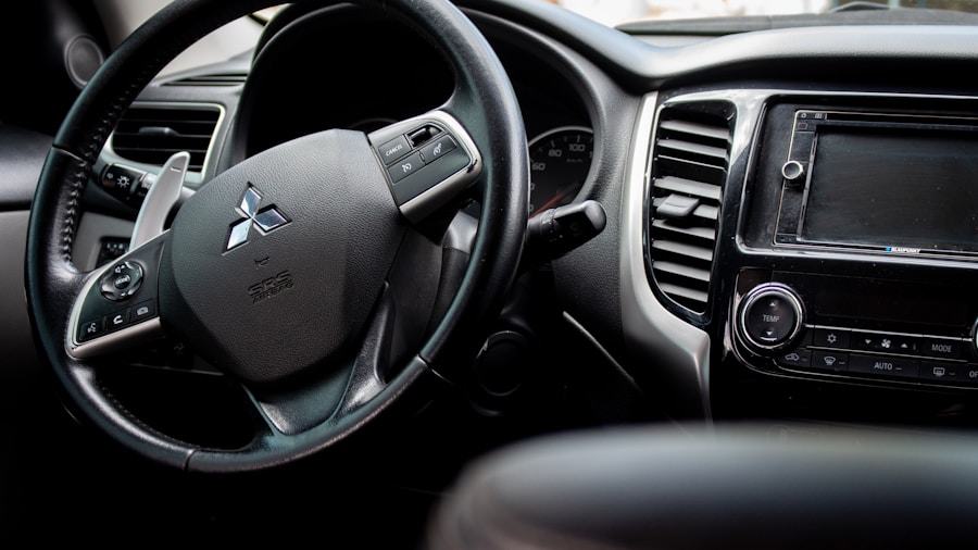 truck interior dashboard