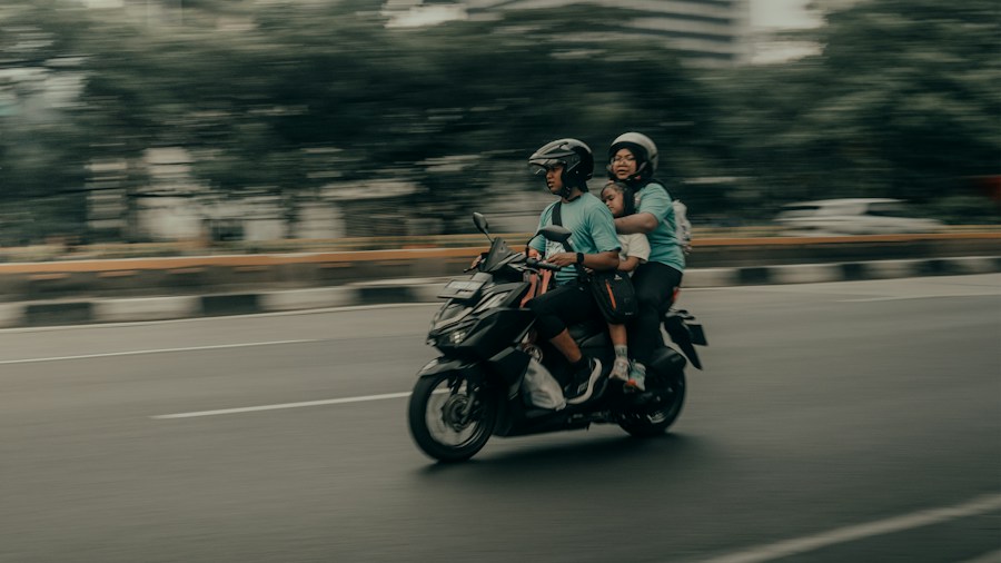 two person off-road vehicle riding